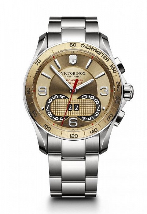 Victorinox Chrono Classic 1/100 gold steel