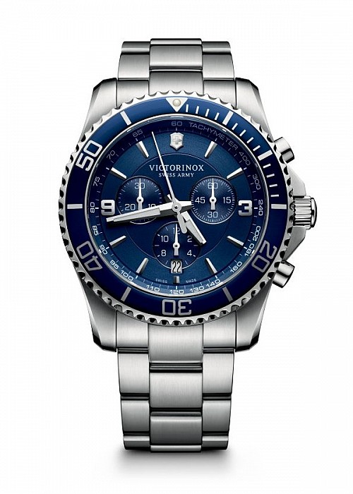 Victorinox Maverick Chronograph blue steel