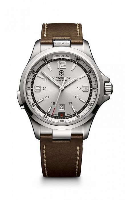 Victorinox Night Vision silver leather