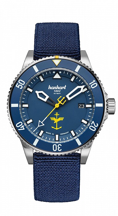 Hanhart FLY NAVY Aerosphere MFG3 - Limitovaná edice 150 kusů