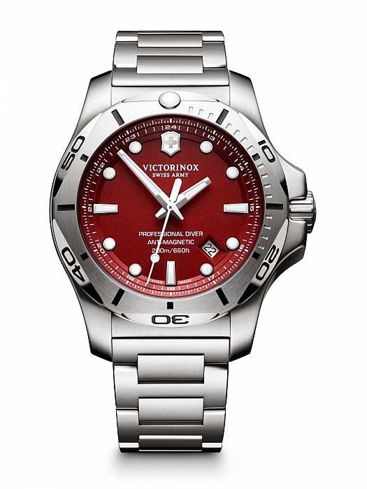 Victorinox I.N.O.X. Pro Diver Red Steel 241783