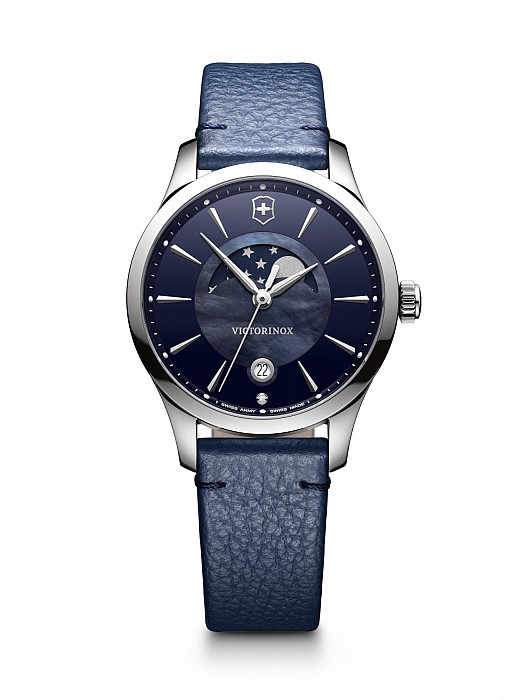 Victorinox Alliance Small blue leather II