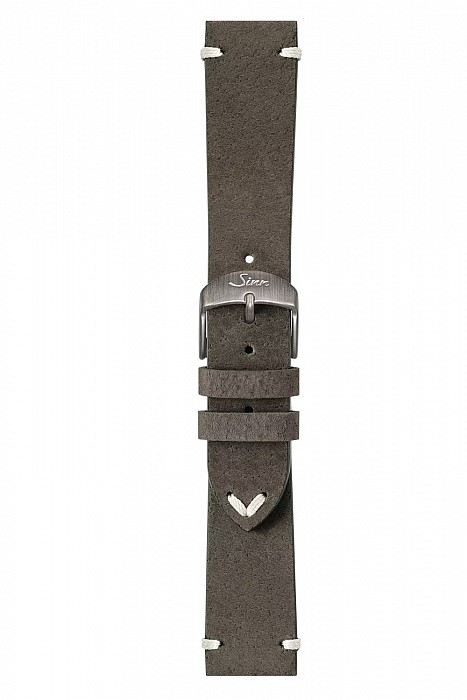 Sinn Grey Nubuck boar leather strap