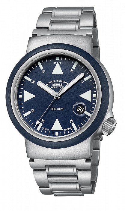 Mühle-Glashütte S.A.R. Rescue-Timer Nautikblau