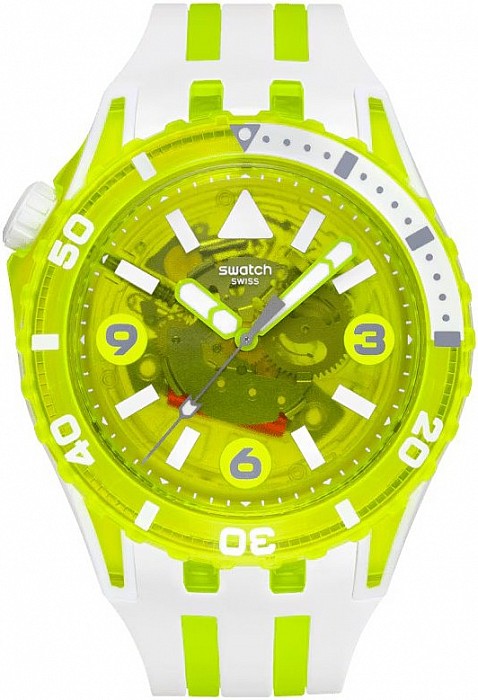 Swatch EGG YOLK SSCU09J100 - SCUBAQUA