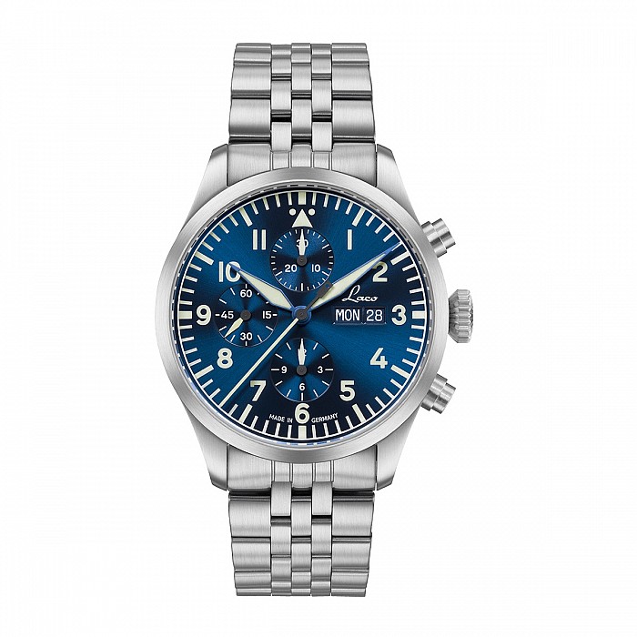 Laco Kiel.2 Blau - 43 mm automat