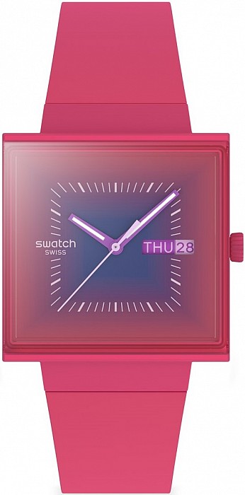 Swatch SO34R700 - SQUARELY BERRY