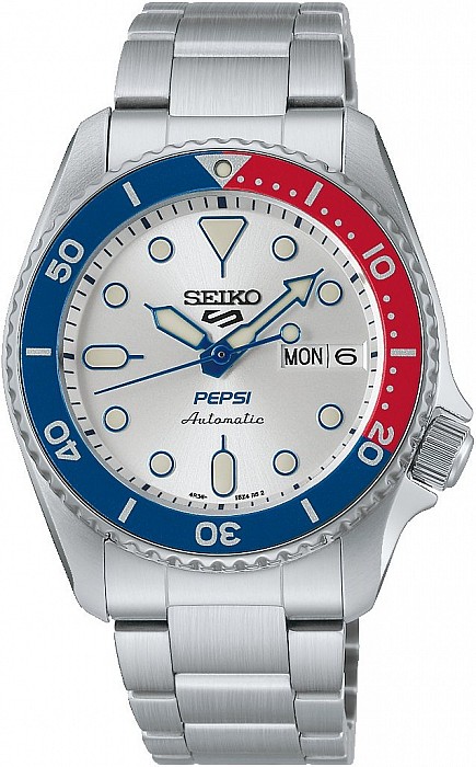 Seiko 5 Sports x Pepsi® Limited Edition SRPL99K1 - limitovaná edice 7000 kusů