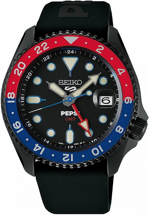 Seiko 5 Sports SKX Series x Pepsi® Limited Edition SSK047K1 - limitovaná edice 7000 kusů