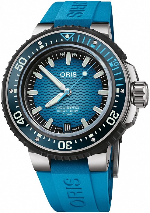 Oris Aquis Pro 4000m 01 400 7777 7155-Set - 49,5 mm Calibre 400