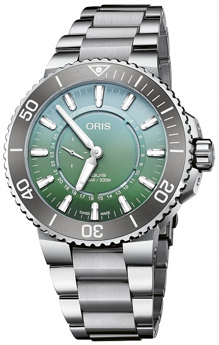 Oris Aquis Dat Watt Limited Edition II 01 743 7734 4197-Set - 43,5 mm LE 2009 kusů