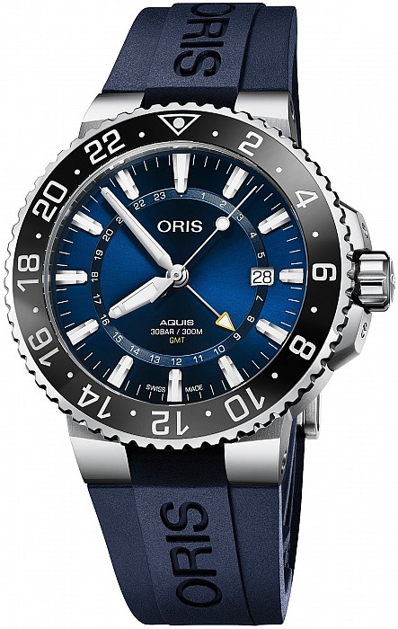 Oris Aquis GMT Date 01 798 7754 4135-07 4 24 65EB - 43,5 mm
