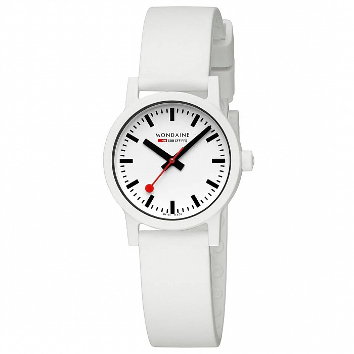 Mondaine Essence White MS1.32110.RA - 32 mm