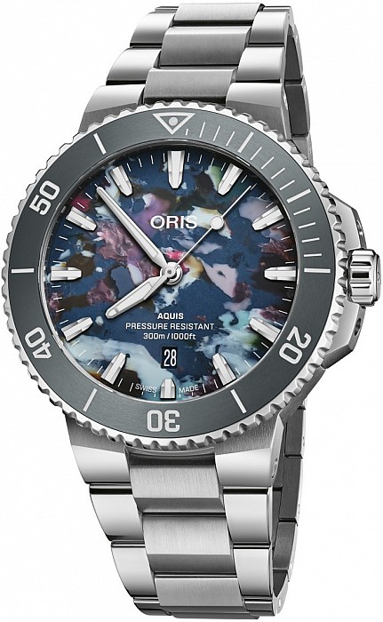 Oris Aquis Date Upcycle 01 733 7789 4150-07 8 23 04PEB - 43,5 mm