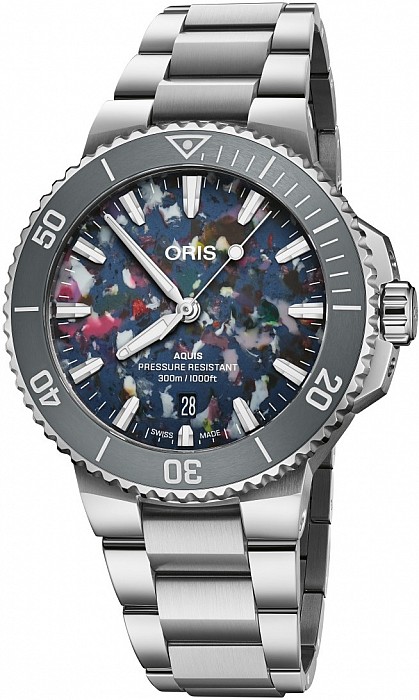 Oris Aquis Date Upcycle 01 733 7787 4150-07 8 22 04PEB - 41,5 mm
