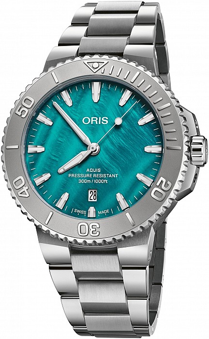 Oris Aquis New York Harbor Limited Edition II 01 733 7789 4187-Set - 43,5 mm LE 2000 kusů