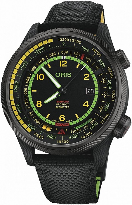 Oris ProPilot Altimeter x Bamford Mission Control Limited Edition 01 793 7775 8724-Set - limitovaná edice 250 kusů