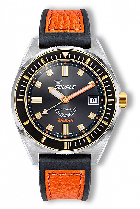 Squale Matic S Two-Tone HydroLeather