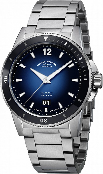 Mühle-Glashütte Sportivo Großdatum