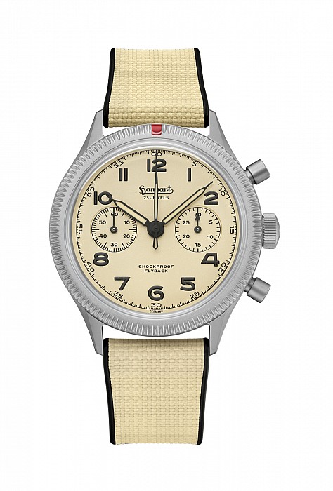 Hanhart 417 TI Desert Pilot Limited Edition 42 mm - LE 200 kusů