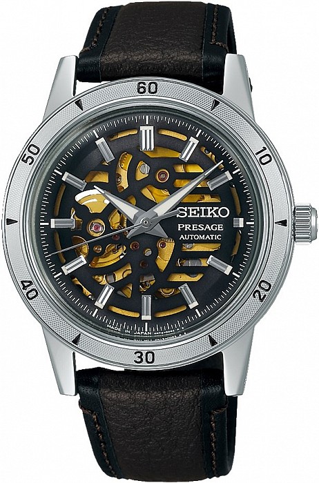 Seiko Presage Style60's SSA461J1 - Elegant yet Rugged Biker style
