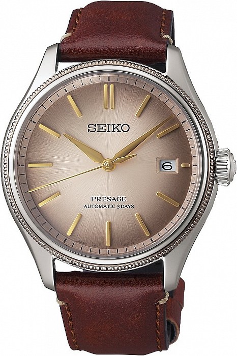 Seiko Presage Classic „Shiracha“ Upcycled Leather SPB529J1 - Limitovaná edice 3000 kusů