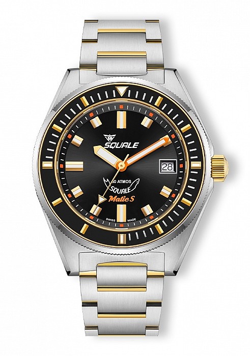Squale Matic S Two-Tone Bracelet