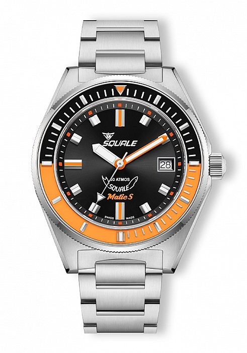 Squale Matic S Orange Bracelet