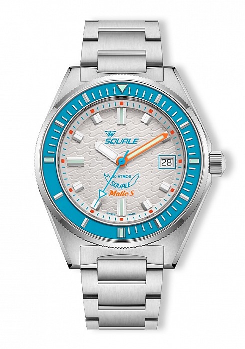 Squale Matic S White Bracelet