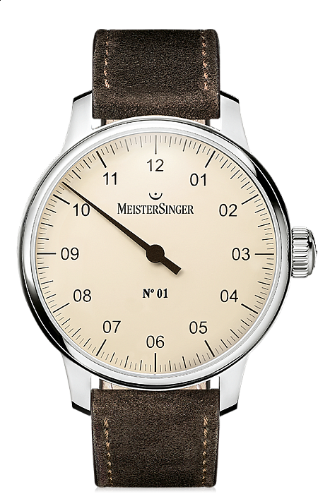 MeisterSinger Nº 01 AM3303 - ruční nátah