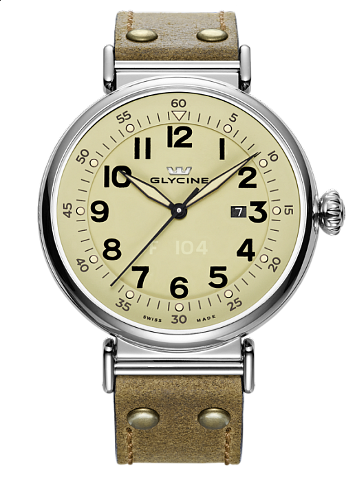 Glycine F 104 48 mm 3932.151AT.LB7R