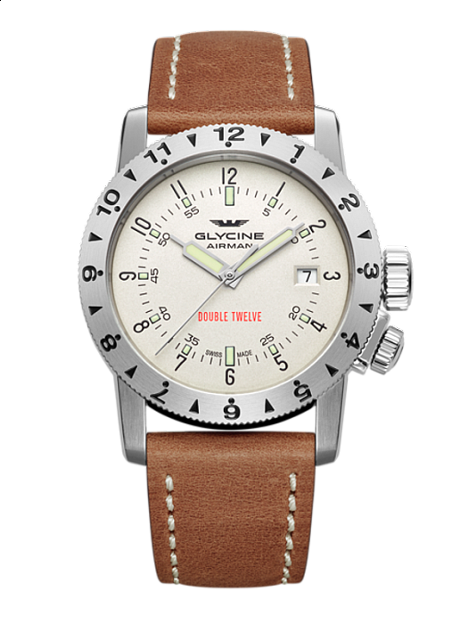Glycine Airman Double Twelve 3938.111.LB7BH