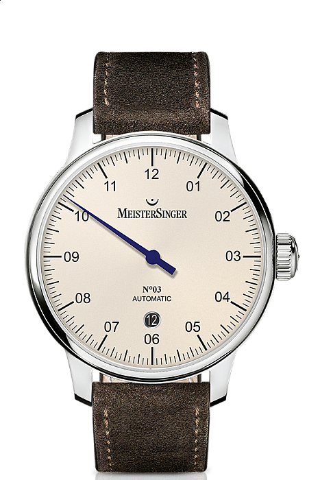 MeisterSinger N° 03 - 40 mm DM903 - Automatický nátah