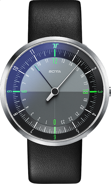 Botta-Design DUO Black-Green Quartz