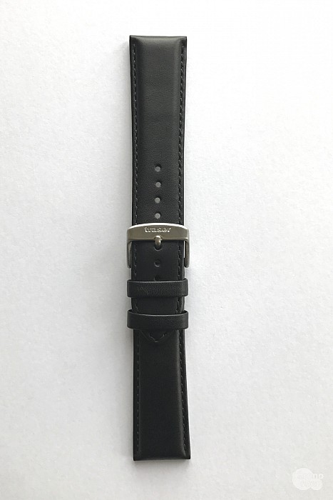 Traser řemen kožený 107416 - pro Aurora GMT Silver