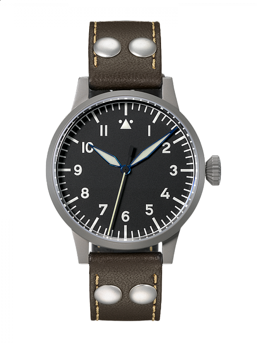 Laco Flieger Mülheim an der Ruhr - 39 mm ruční nátah