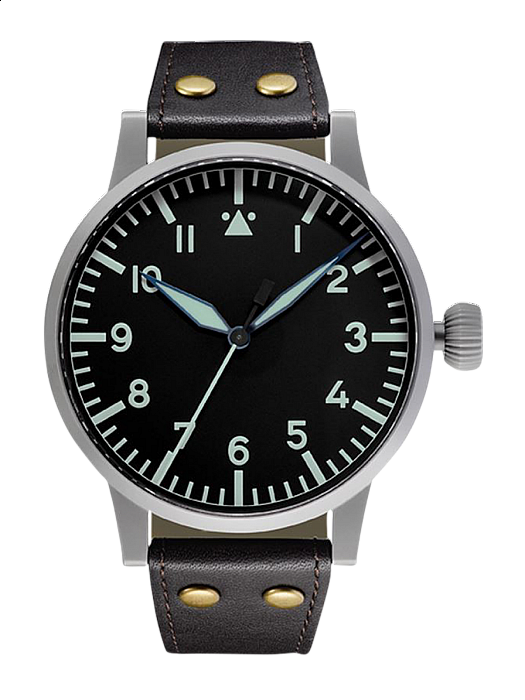 Laco Fliegeruhr Typ A REPLIKA - 55 mm ruční nátah