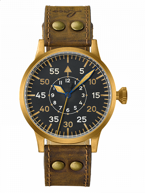 Laco Flieger Dortmund Bronze - 45 mm ruční nátah