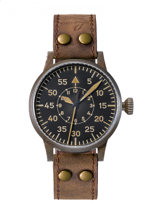 Laco Flieger Leipzig Erbstück - 42 mm ruční nátah