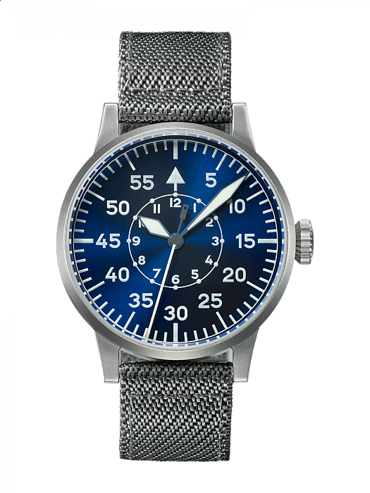 Laco Flieger Leipzig Blaue Stunde - 42 mm ruční nátah