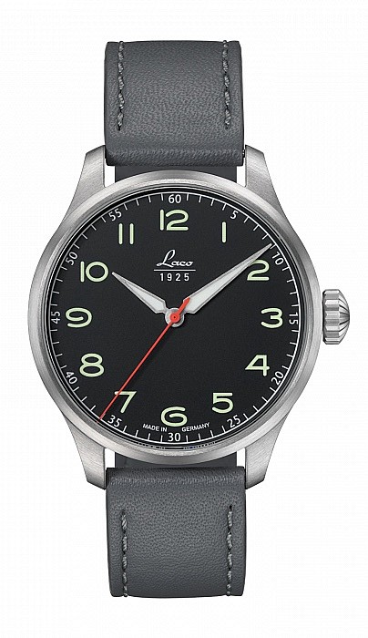 Laco Classic Black Automatik 42 - 42 mm automat