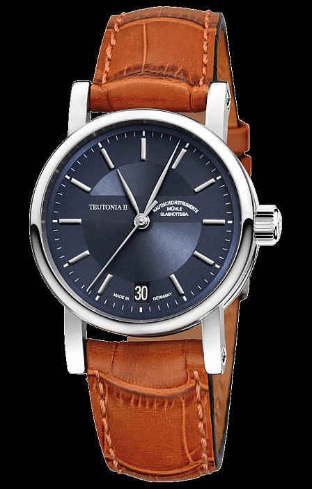 Mühle-Glashütte Teutonia II Medium Blau