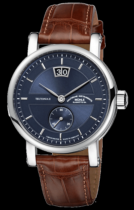 Teutonia II Grossdatum Chronometer Night Blue