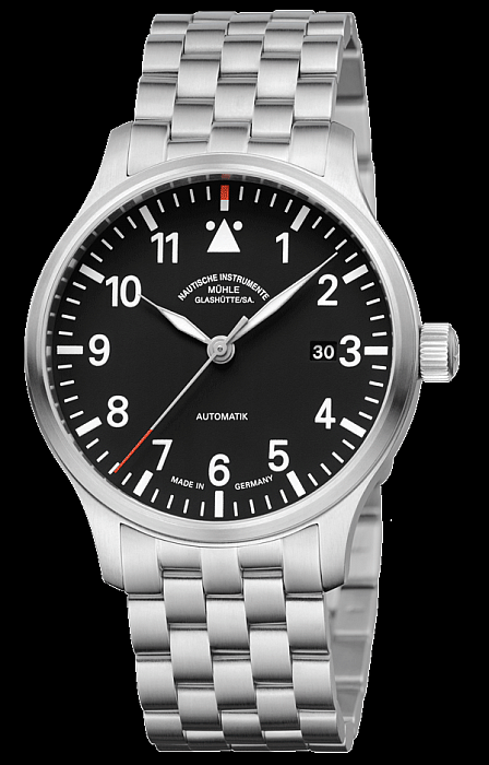 Mühle-Glashütte Terrasport II Schwarz