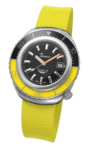 Squale 2002 101 Atmos black yellow