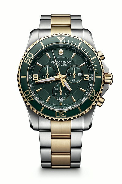 Victorinox Maverick Chronograph green steel