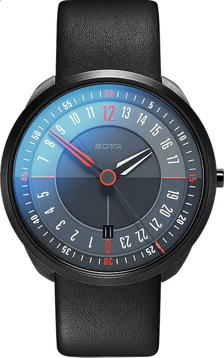 Botta-Design TRES 24 Titanium Black Edition Quartz