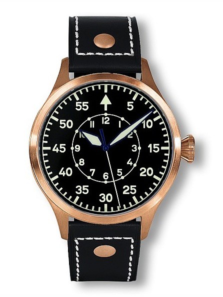 Archimede Pilot 42 B-Uhr Bronze