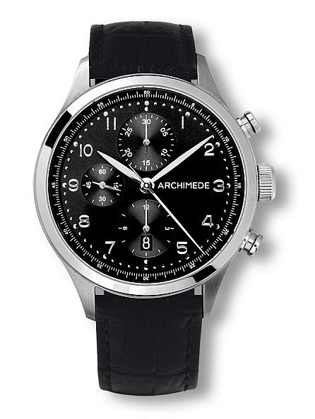 Archimede Klassik Chronograph černá