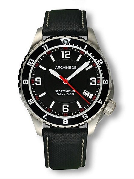 Archimede SportTaucher GMT black